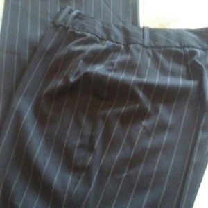 The Limited Black Pinstripe Pant
